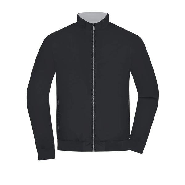 Giacca Mens Blouson nero / S - personalizzabile con logo