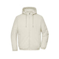 Giacca Mens Bomber Grs marrone / S - personalizzabile con logo