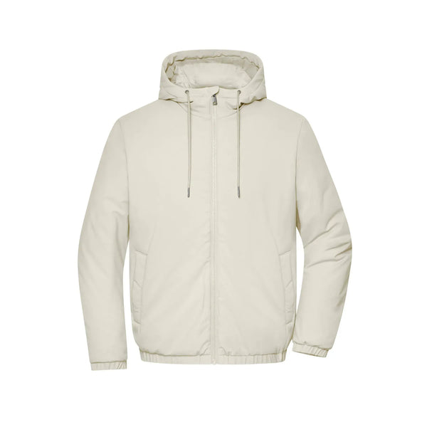 Giacca Mens Bomber Grs marrone / S - personalizzabile con logo
