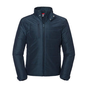 Giacca Mens Cross blu / S - personalizzabile con logo