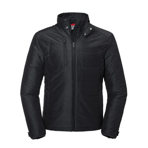 Giacca Mens Cross nero / S - personalizzabile con logo