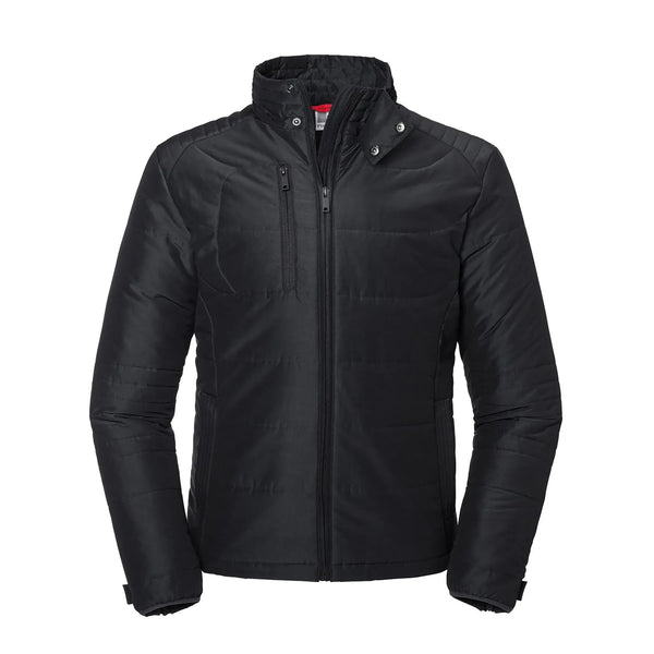 Giacca Mens Cross nero / S - personalizzabile con logo