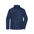 Giacca Mens Hybrid blu / XS - personalizzabile con logo