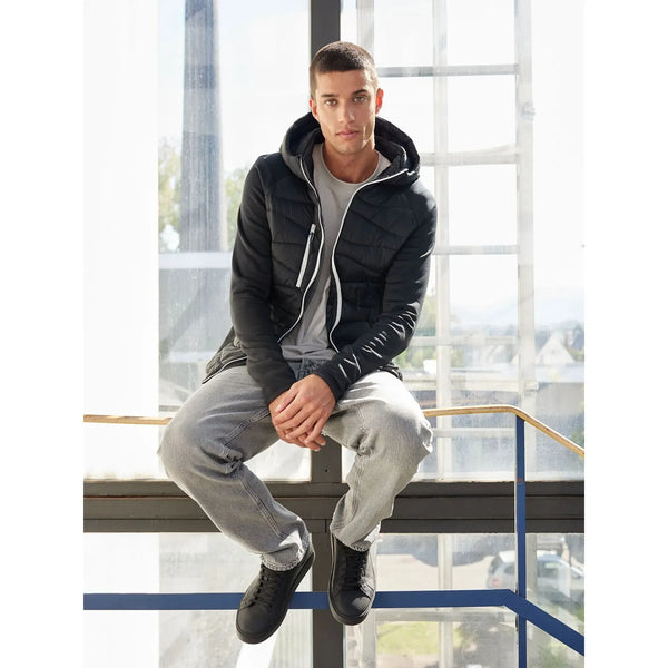 Giacca Mens Hybrid - personalizzabile con logo