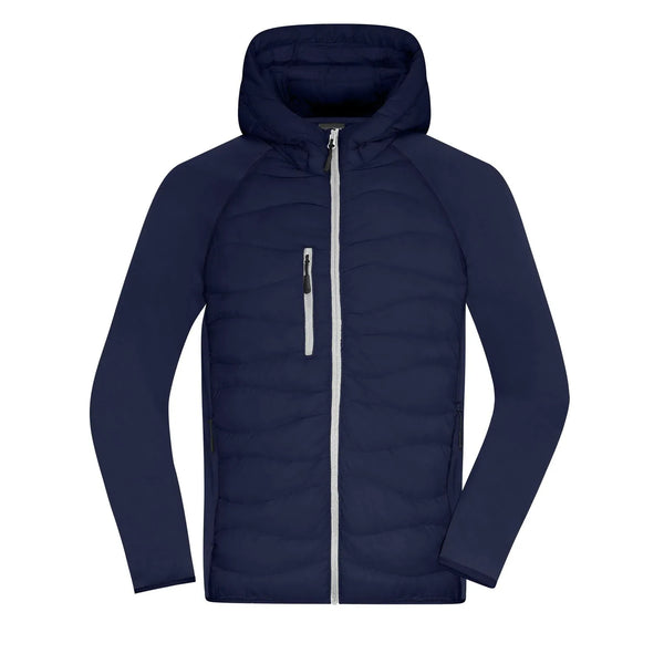 Giacca Mens Hybrid navy/navy / S - personalizzabile con logo