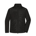 Giacca Mens Hybrid nero / XS - personalizzabile con logo