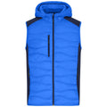 Giacca Mens Hybrid Vest blu / S - personalizzabile con logo