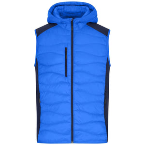 Giacca Mens Hybrid Vest blu / S - personalizzabile con logo
