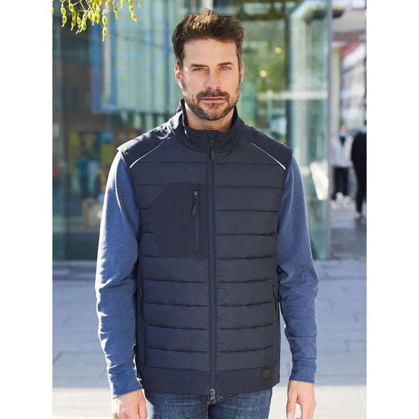 Giacca Mens Hybrid Vest - personalizzabile con logo