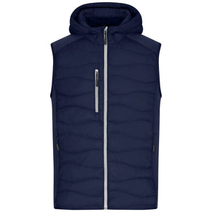Giacca Mens Hybrid Vest navy/navy / S - personalizzabile con logo