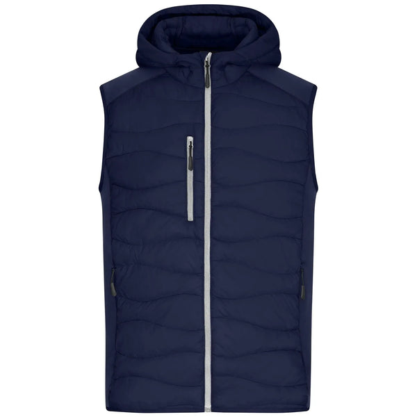 Giacca Mens Hybrid Vest navy/navy / S - personalizzabile con logo