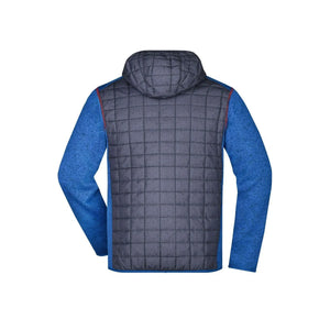 Giacca Mens Knitted Hybrid - personalizzabile con logo