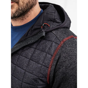 Giacca Mens Knitted Hybrid - personalizzabile con logo
