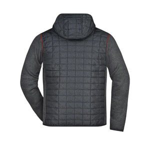 Giacca Mens Knitted Hybrid - personalizzabile con logo
