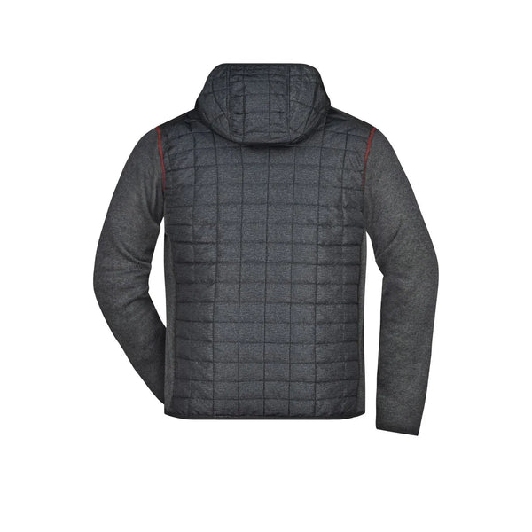 Giacca Mens Knitted Hybrid - personalizzabile con logo