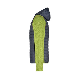 Giacca Mens Knitted Hybrid - personalizzabile con logo