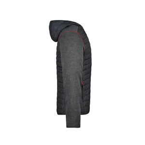 Giacca Mens Knitted Hybrid - personalizzabile con logo