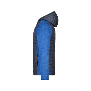 Giacca Mens Knitted Hybrid - personalizzabile con logo