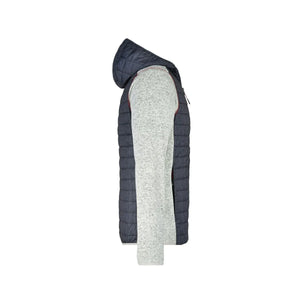Giacca Mens Knitted Hybrid - personalizzabile con logo