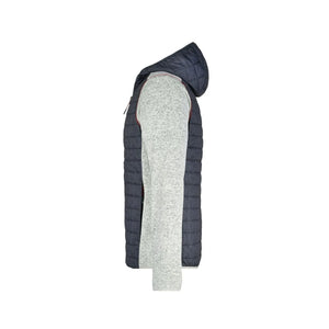 Giacca Mens Knitted Hybrid - personalizzabile con logo