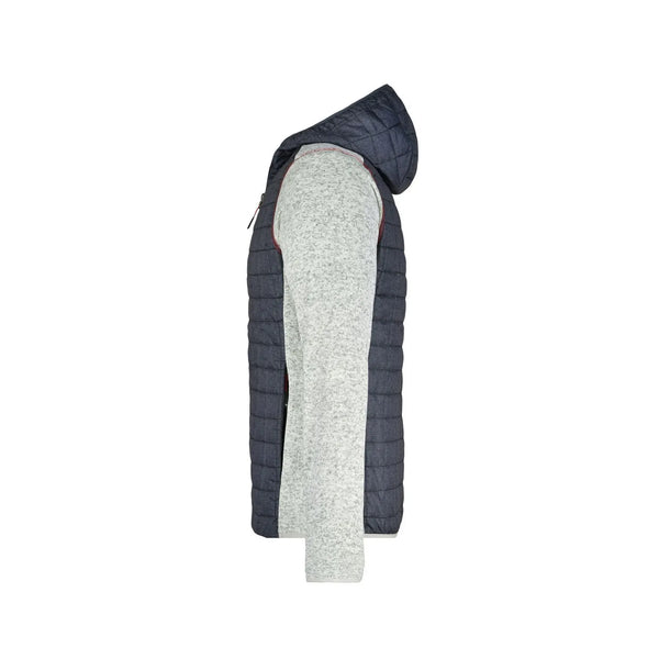 Giacca Mens Knitted Hybrid - personalizzabile con logo