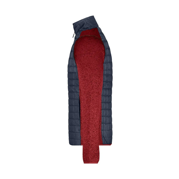 Giacca Mens Knitted Hybrid - personalizzabile con logo