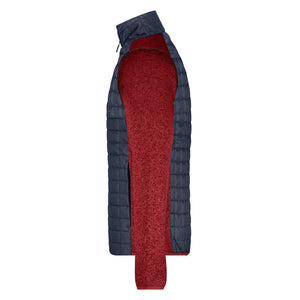Giacca Mens Knitted Hybrid - personalizzabile con logo