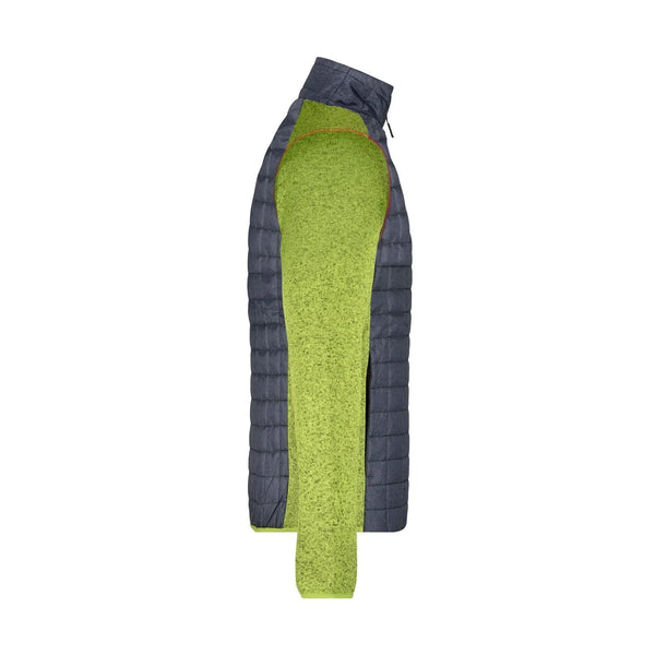 Giacca Mens Knitted Hybrid - personalizzabile con logo