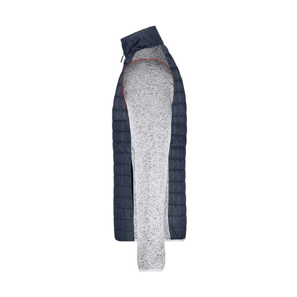 Giacca Mens Knitted Hybrid - personalizzabile con logo