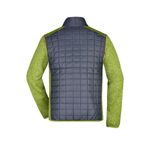 Giacca Mens Knitted Hybrid - personalizzabile con logo