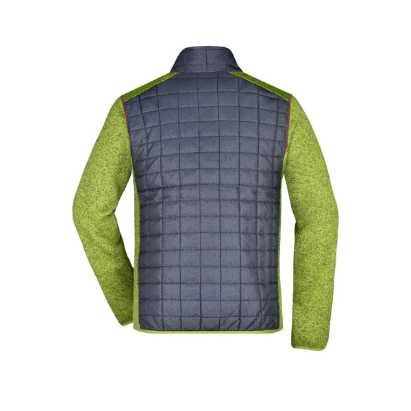 Giacca Mens Knitted Hybrid - personalizzabile con logo