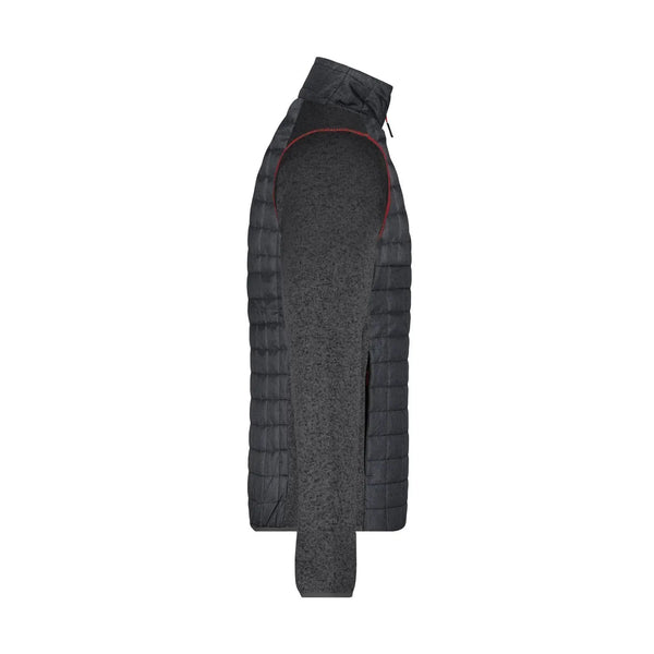 Giacca Mens Knitted Hybrid - personalizzabile con logo