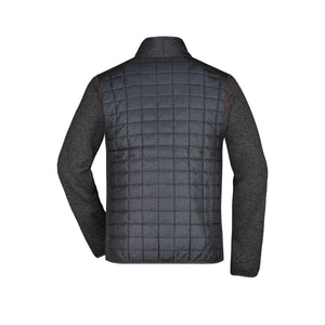 Giacca Mens Knitted Hybrid - personalizzabile con logo