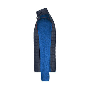 Giacca Mens Knitted Hybrid - personalizzabile con logo