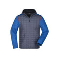 Giacca Mens Knitted Hybrid royal / S - personalizzabile con logo