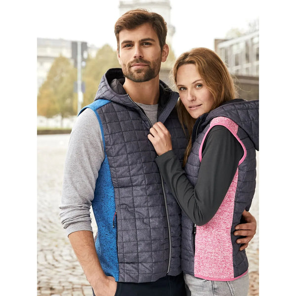 Giacca Mens Knitted Hybrid Vest - personalizzabile con logo
