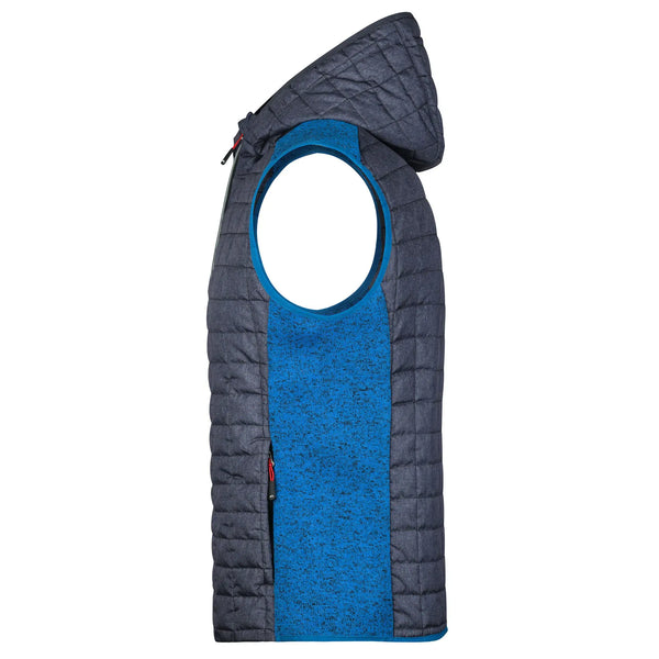 Giacca Mens Knitted Hybrid Vest - personalizzabile con logo