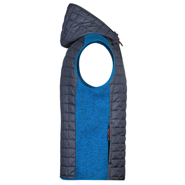 Giacca Mens Knitted Hybrid Vest - personalizzabile con logo