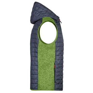Giacca Mens Knitted Hybrid Vest - personalizzabile con logo