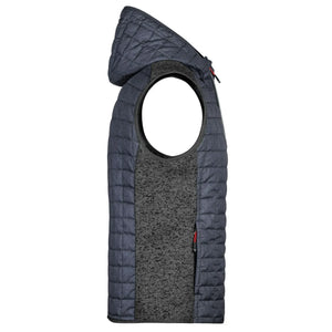 Giacca Mens Knitted Hybrid Vest - personalizzabile con logo