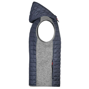 Giacca Mens Knitted Hybrid Vest - personalizzabile con logo