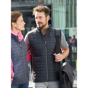 Giacca Mens Knitted Hybrid Vest - personalizzabile con logo