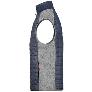 Giacca Mens Knitted Hybrid Vest - personalizzabile con logo