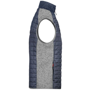 Giacca Mens Knitted Hybrid Vest - personalizzabile con logo