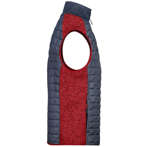 Giacca Mens Knitted Hybrid Vest - personalizzabile con logo