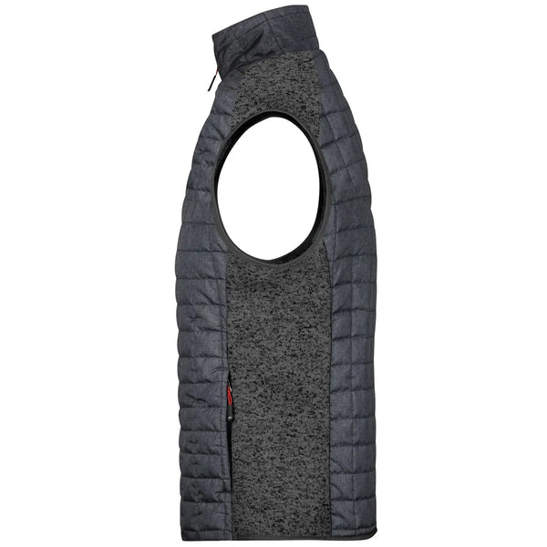 Giacca Mens Knitted Hybrid Vest - personalizzabile con logo