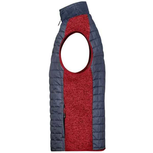 Giacca Mens Knitted Hybrid Vest - personalizzabile con logo