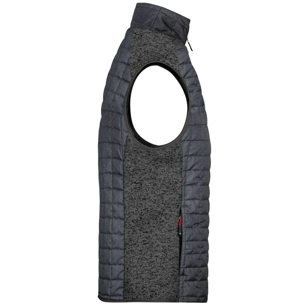 Giacca Mens Knitted Hybrid Vest - personalizzabile con logo