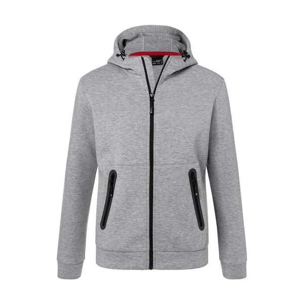 Giacca Mens light-melange / S - personalizzabile con logo