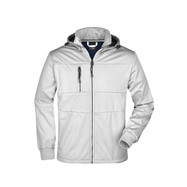 Giacca Mens Maritime bianco / S - personalizzabile con logo